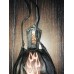 Leather Flames Skull Cap Black  eb-39264980
